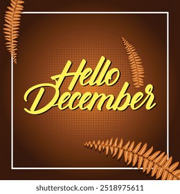 Hello December, the mont of the year