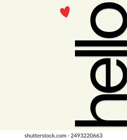 hello design t shirt slogan