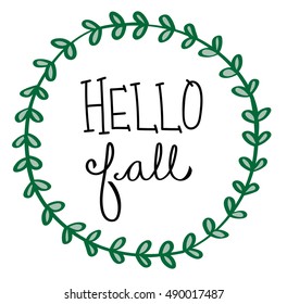 Hello Fall