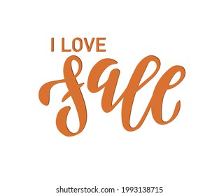 Hello Fall. Brush hand lettering. Inspiring quote. Motivating modern calligraphy. Can be used for photo overlays, posters, holiday clothes, cards and more.