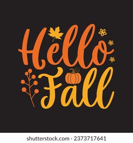 Hello fall - fall design