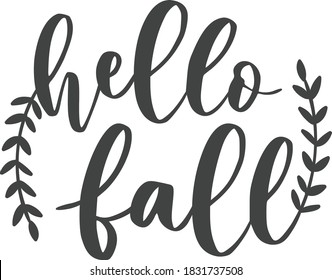 Hello fall | Fall quote