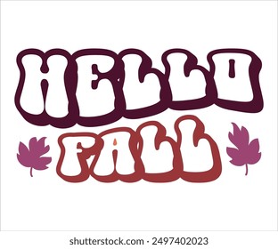 Hello Fall Retro Svg,Says Svg,Funny Svg,Pumpkin Svg,Fall Svg,Autumn Svg,Fall Quotes Svg,Spice Baby Svg,Pumpkin Season Svg,Cut File,Silhouette