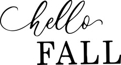 Hello Fall Vector, Autumn, leaf, Thanksgiving, Pumpkin, Cut Files for cricut, Instan download