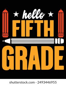 
Hello Fifth Grade.with patches for t-shirts and other uses.