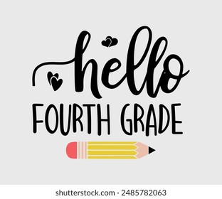 Hello First, Second, Third, Fourth, Fifth, Sixth Grade, Teacher Gift ,First Day Of School ,Kids Back To School T shirt, Gaming School T shirt