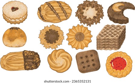 HELLO ! ᕕ( ᐛ )ᕗ
Get  your Yummy 12 biscuits !! 
chocolate , strawberry jam,Strawberry wafer  Cookies  Lemord curd , and many more check it out ♡                       ᴥ Check my Instagram for it  → yk