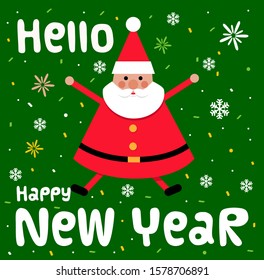 Hello Happy New Year 2020