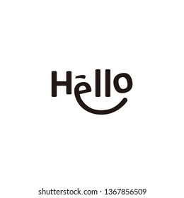 Hello Icon. Hello Logo