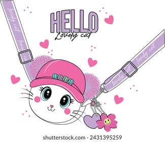 hello lovely cat bag beauty