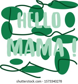 Hello Mama Writing language merhaba chiao No English
