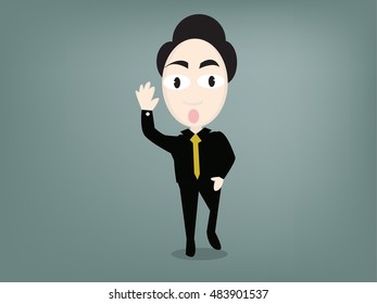 hello man vector