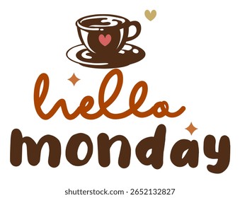 hello monday clip art coffee