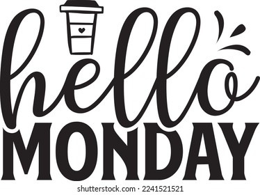 Hello Monday For eps File