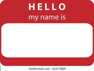 Hello, My name is