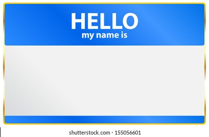 1,979 Hello My Name Is Sticker Images, Stock Photos & Vectors ...