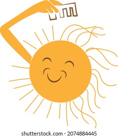 Hello New Day, typography for print or use as poster, flyer or t shirt