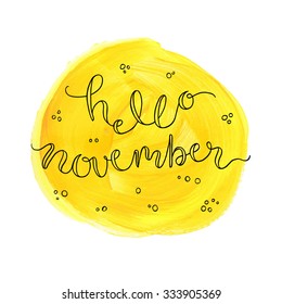 Hello November!