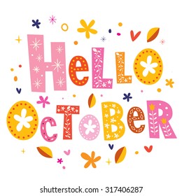 Hello October