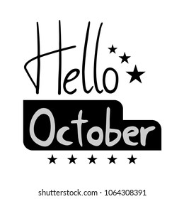 hello October symbol