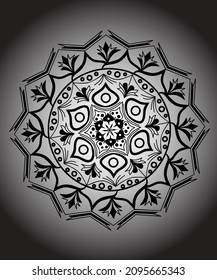 Hello, I'm Olla. Mandala Art is a complex abstract design, which usually forms a circle. You can use this as an ornament or support material for other designs. 