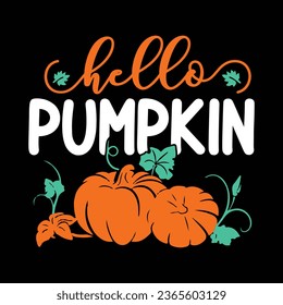 Hello Pumpkin, New Fall  Design Template