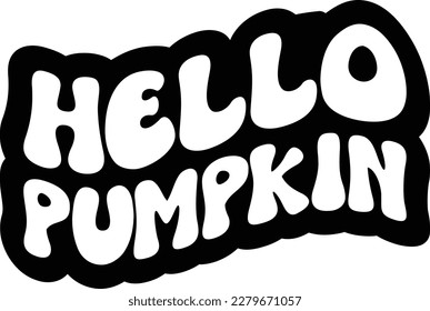 Hola archivo preparado para la impresión de calabaza,