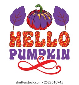 
hello pumpkin T shirt Design Lover