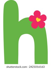 Hola. Lema para imprimir. Ilustración vectorial aislada en fondo blanco para carteles, postales, carteles, textiles. Diseño colorido brillante