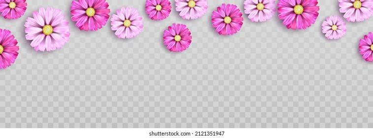 Hello spring! Flowers vector design for Mather's day. Happy Mother's day floral greeting card for mom's international celebration. Happy Women's day. Realistic vector flower. Vector on png background.