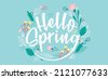 hello spring banner