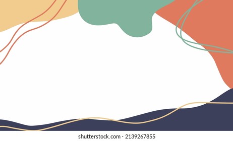 Hello Spring hand sketched background. vintage lettering banner poster template background