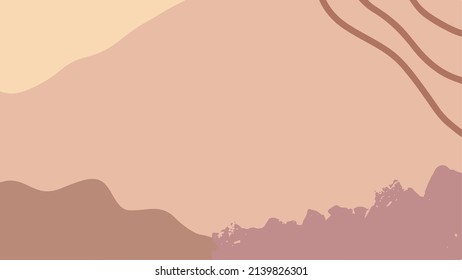Hello Spring hand sketched background. vintage lettering banner poster template background