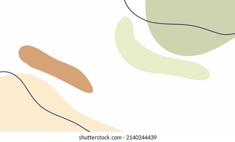 Hello Spring hand sketched background. vintage lettering banner poster template background