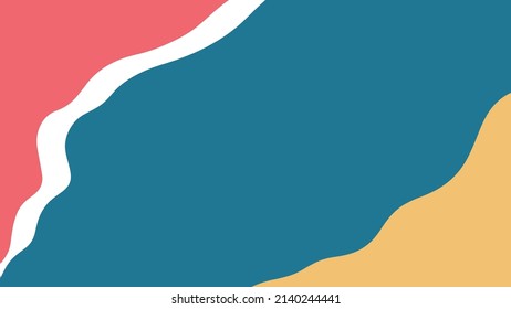 Hello Spring hand sketched background. vintage lettering banner poster template background