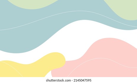 Hello Spring hand sketched background. vintage lettering banner poster template background