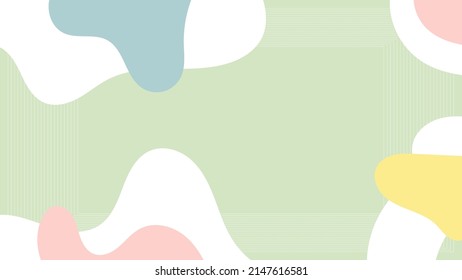 Hello Spring hand sketched background. vintage lettering banner poster template background