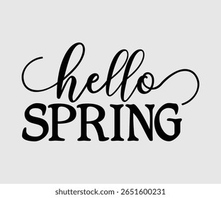 Hello Spring, Happy Spring Eps design, Spring Eps Cut File, Hoppy t shirt, Bunny and spring Eps, Egg for Kids, Cut File Cricut
