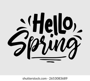 Hello Spring, Happy Spring Eps design, Spring Eps Cut File, Hoppy t shirt, Bunny and spring Eps, Egg for Kids, Cut File Cricut