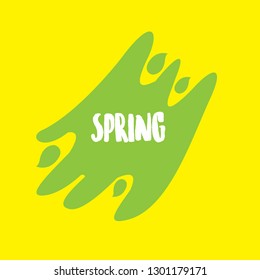 Hello Spring Illustration