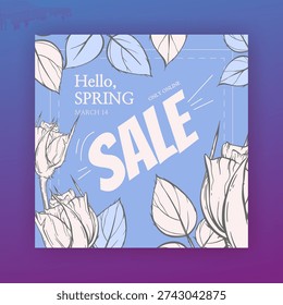 Hello  spring sale