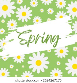 Hello Spring. Spring season. Spring season background vector.