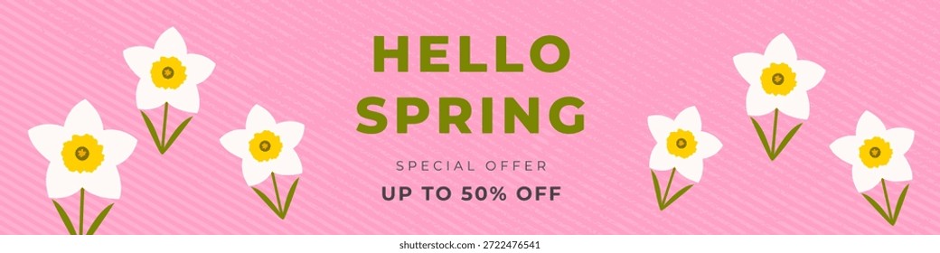 Hola Primavera Oferta especial hasta un 50% de descuento