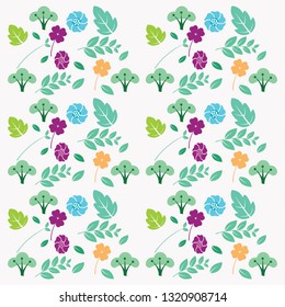 Hello Spring Vector Design