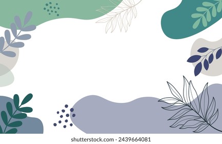 Hello Spring. Spring wallpaper. Spring season background vector.