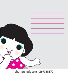 Hello Stranger paper note illustration