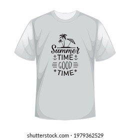 Hello summer artwork –The beach enjoy time and sunest california t-shirt apparel trendy heppy feel vector art design.