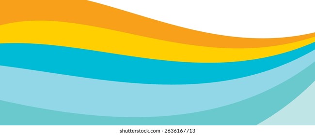 HELLO SUMMER BACKGROUND BRIGHT ABSTRACT HANDDRAWN SHAPE FLAT PASTEL COLORFUL DESIGN VECTOR. GODD FOR FLYER, BANNERS, PRINT, WEBSITE, WALLPAPER, COVER DESIGN, GREETING CARD