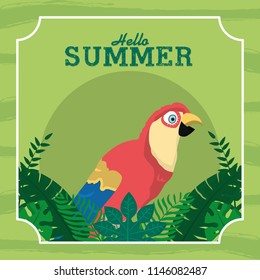 Hello summer card