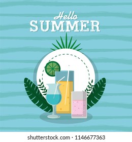 Hello summer card